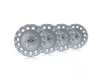 4x ORIGINEEL Ford Radkappe Radblende 14 Zoll SILVER Focus I, Ophalen of Verzenden, Nieuw