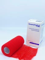 Danamull Haft Zelfklevend Fixatiewindsel Rood 10cm x 4m, Diversen, Ophalen of Verzenden, Nieuw