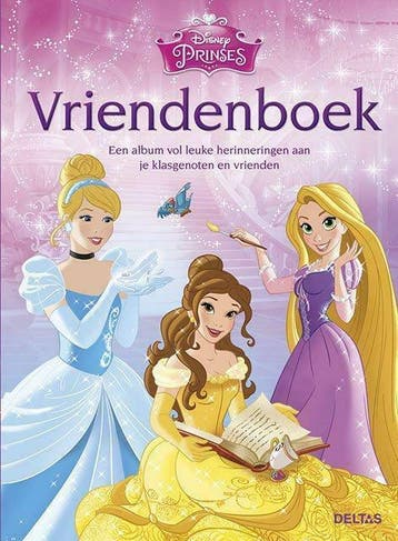 Disney vriendenboek Prinses, Boeken, Kinderboeken | Kleuters, Verzenden, Nieuw