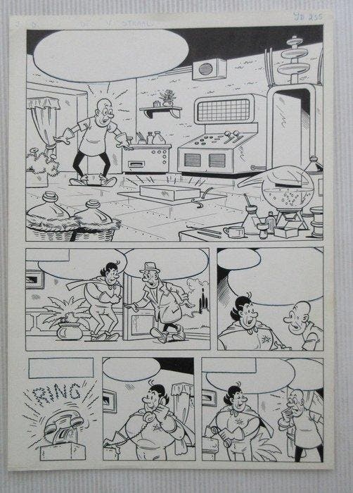 Jerom 34 - Het spookpaard + originele pagina (p.1) - 1 Album, Livres, BD