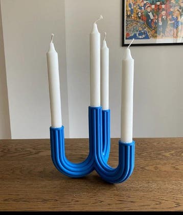 Memento 3D Lab - Kaarsenhouder - Plastic, Antiek en Kunst