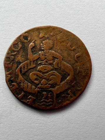 Nederland, Zeeland Duit 1685/84 (Zonder minimumprijs)