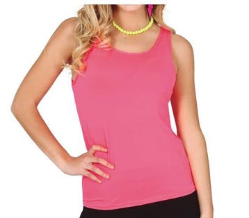 Hemd Neon Roze L, Verzenden, Nieuw