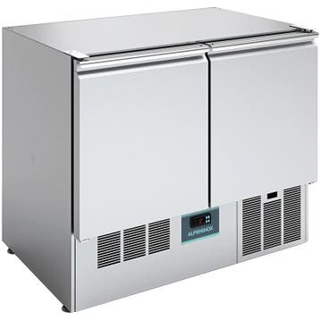 Koelwerkbank | 250L | 2 Deuren (1/1 GN) | +2°C/+10°C |, Verzenden