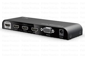 4K 3 Poorts HDMI switch 3D - Huismerk, Doe-het-zelf en Bouw, Ophalen of Verzenden, Nieuw