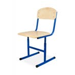 Schoolstoel | Blauw | Hoogte Verstelbaar | Voor Kinderen, Verzenden, Nieuw in verpakking