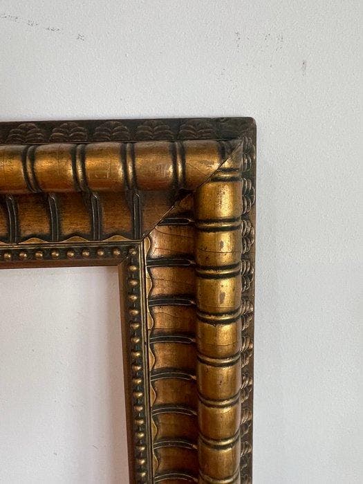 Lijst - Belangrijk goudkleurig hout voor brood, Antiek en Kunst, Antiek | Overige Antiek