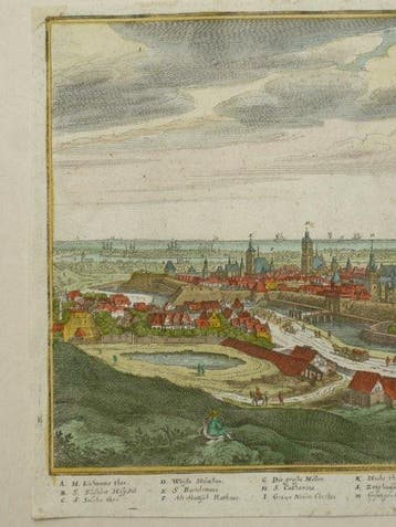 Polen - Gdask; M. Merian - Dantiscum Dantzig - 1638, Boeken, Nieuw