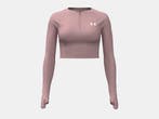 Under Armour Hg Rib 1/4 Zip-Pnk - Maat XS, Vêtements | Femmes, Tops, Ophalen of Verzenden