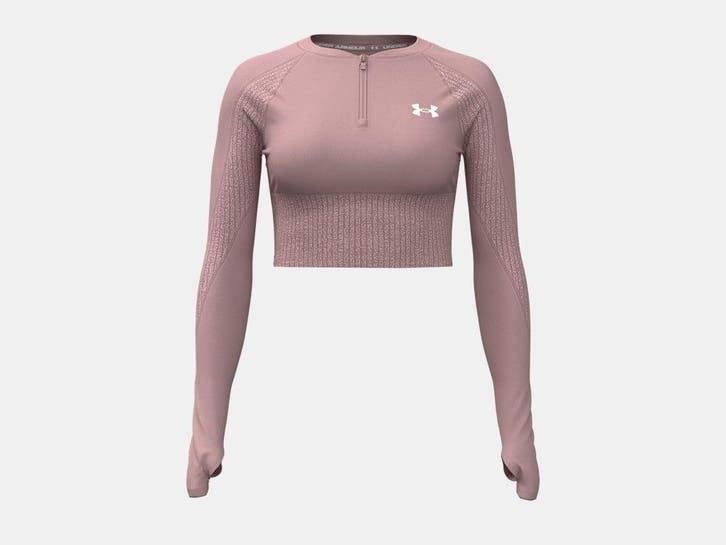 Under Armour Hg Rib 1/4 Zip-Pnk - Maat XS, Vêtements | Femmes, Tops, Enlèvement ou Envoi