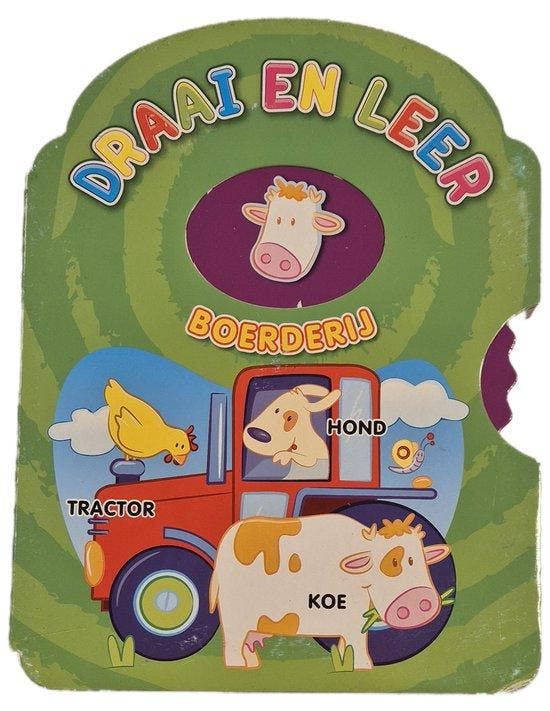 Draai en leer - Boerderij 9789461513144, Boeken, Kinderboeken | Baby's en Peuters, Gelezen, Verzenden