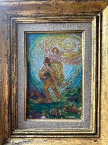 Maurice Chabas (1862-1947) - Apparition, Antiek en Kunst