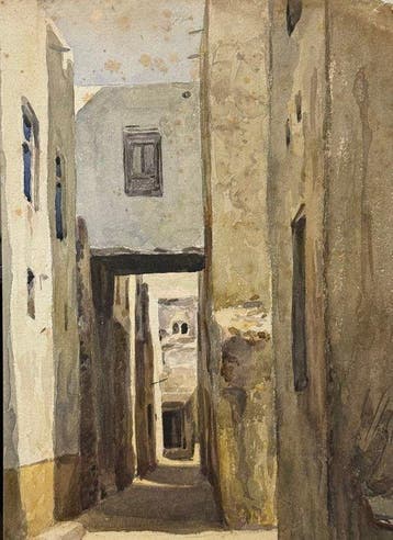 Filippo Anivitti (1876-1955), Attr. - Scorcio Di Paesaggio