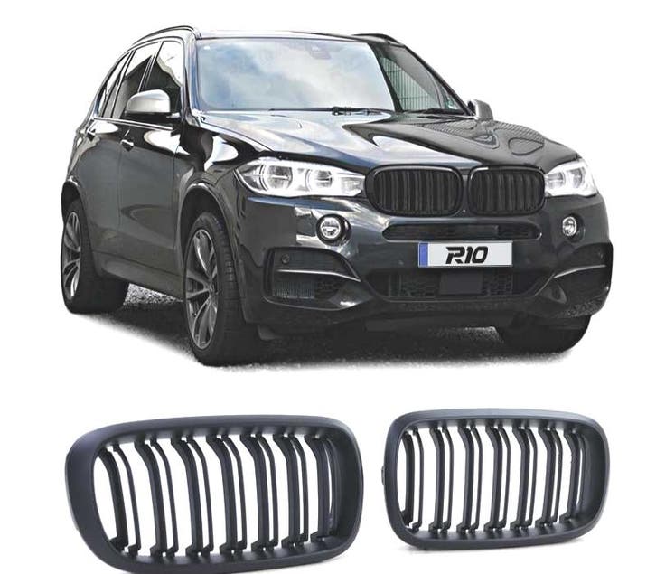 Calandres Pour Bmw X5 F15 X6 F16 Performance Noir Mat, Autos : Pièces & Accessoires, Carrosserie & Tôlerie, Envoi