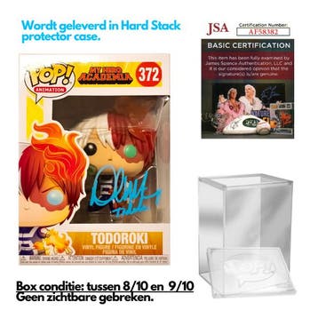 Gesigneerde Funko Pop! My Hero Academia - Todoroki #372, Verzenden, Nieuw