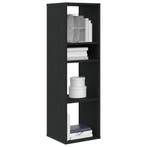 vidaXL Boekenkast 34x31x112 cm bewerkt hout zwart, Verzenden
