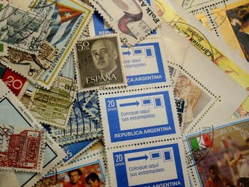 Wereld - Duizenden wereldwijde en Duitse postzegels uit de, Gestempeld
