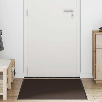 vidaXL Deurmat 80x120 cm bruin, Verzenden, Nieuw