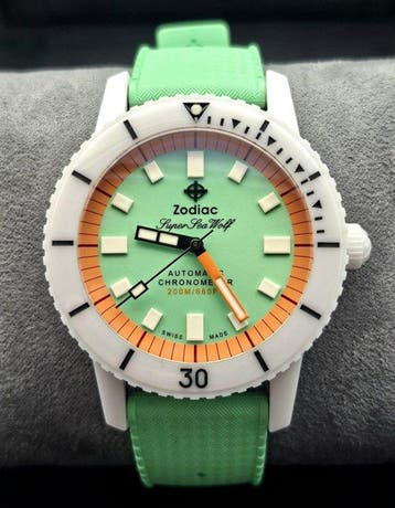 Zodiac - Super Sea Wolf Ceramic Chronometer - Sans prix de, Nieuw