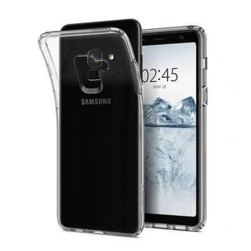 Samsung Galaxy A8 2018 Transparant Clear Case Cover Silicone, Verzenden, Nieuw