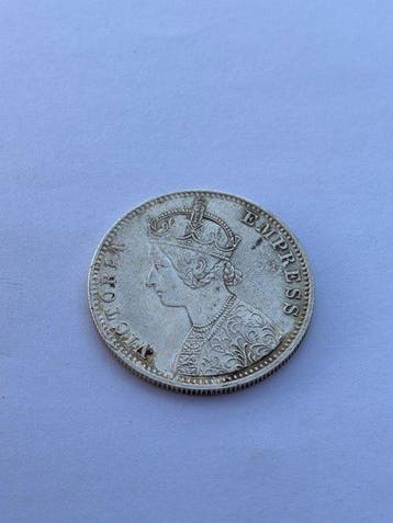 Brits India. Victoria. 1 Rupee 1892 (Zonder minimumprijs)