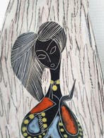 La Settimello - Schaal - L. 52 cm - Majolica, Majolica (lood