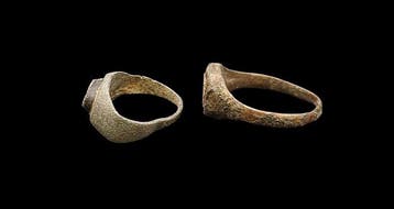 Oud-Romeins Brons Gravureringen - 23 mm (Zonder