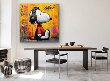 ERIC BRUMETTE - DJ SNOOPY SAVED MY LIFE 67 - Toile L -