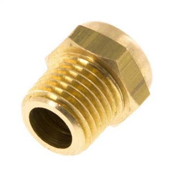 Silencieux Pneumatique Compact en Laiton NPT 1/4 1.4301, Bricolage & Construction, Verzenden