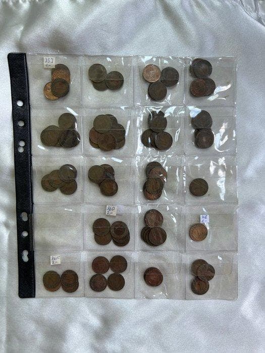 Allemagne. Lot of 110+ coins, various metals and, Postzegels en Munten, Munten | Europa | Niet-Euromunten