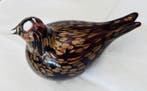 Nuutajärvi-Notsjö, Iittala - Figurine - Sieppo (Flycatcher), Antiquités & Art, Antiquités | Verre & Cristal