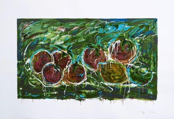 Mario Schifano (1934-1998) - Acerbo, Antiek en Kunst, Kunst | Designobjecten