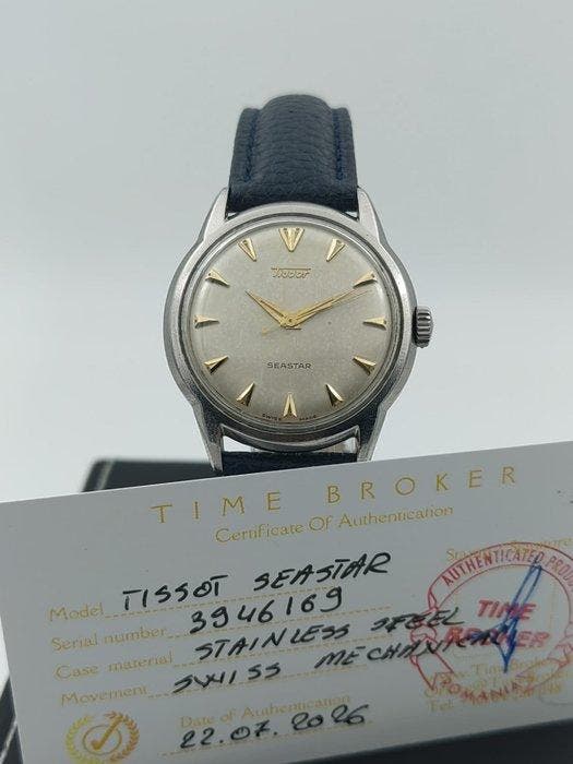 Tissot - Seastar - Zonder minimumprijs - Heren - 1950-1959, Bijoux, Sacs & Beauté, Montres | Hommes