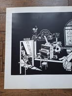 Henk Kuijpers - 1 Silkscreen - Franka - Cadillac club, Livres