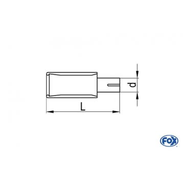Fox end tip 36-EG-11585-L_d_, Verzenden