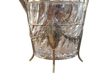 Ijsemmer - .833 zilver - Groot, Antiek en Kunst