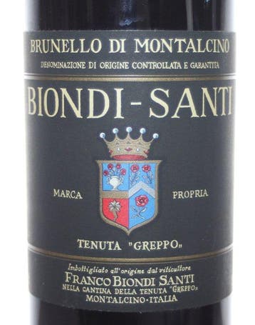 2006 Biondi Santi, Tenuta Greppo - Brunello di Montalcino -, Verzamelen, Nieuw