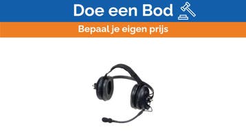 Bieden: Motorola PMLN5275C Heavy Duty Headset, Ophalen of Verzenden, Nieuw