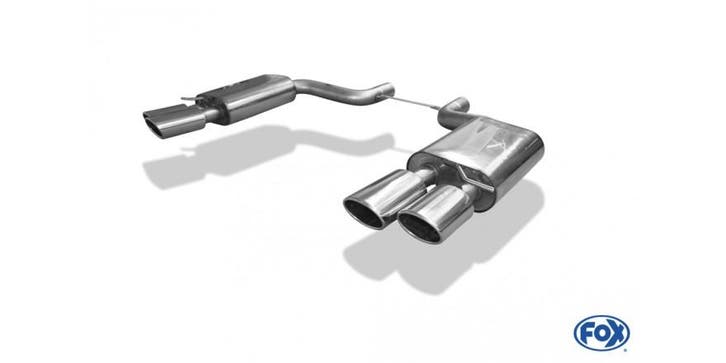 FOX Audi S8 - 4E einddemper rechts/links - 2x115x85 type 32, Autos : Pièces & Accessoires, Systèmes d'échappement, Envoi