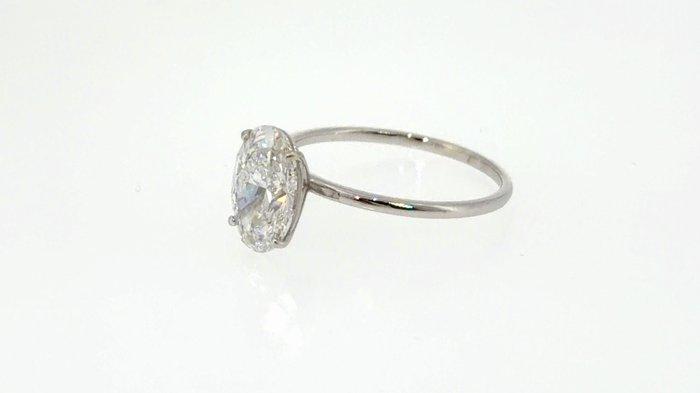 Sans prix de réserve - Bague - 14 carats Or blanc - 2.03ct., Bijoux, Sacs & Beauté, Bagues