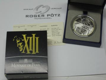 Frankreich 10 Euro 2011 Comicserie Xiii zilver Pp zilver, Verzenden, België