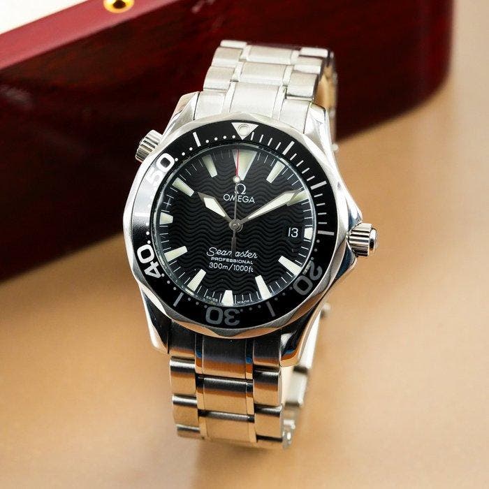 Omega - Professional Seamaster Diver 300 M - 2262.50.00 -, Handtassen en Accessoires, Horloges | Heren