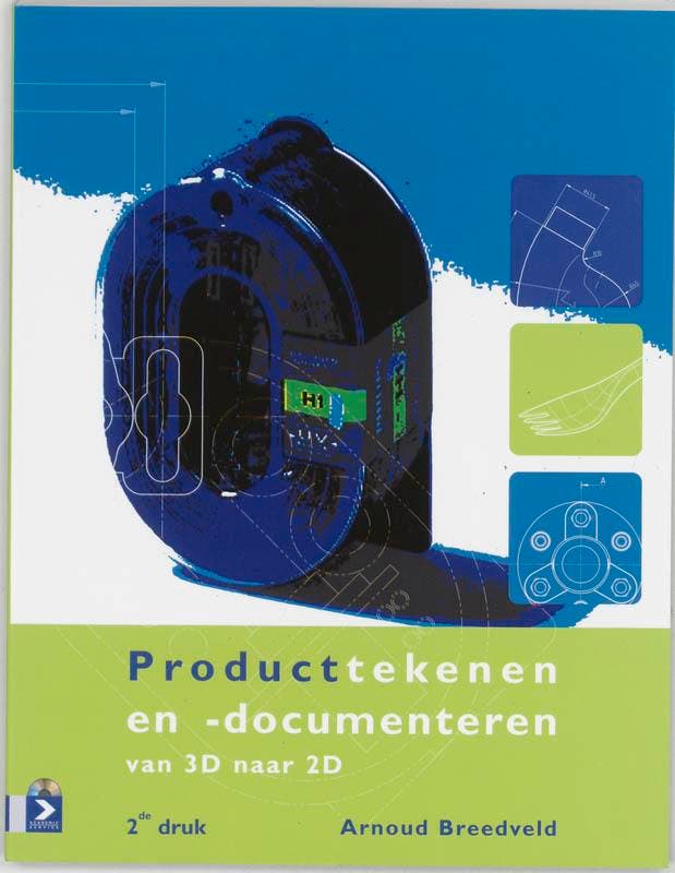 PRODUCTTEKENEN EN -DOCUMENTEREN VAN 2D NR 3D, 2E, Boeken, Schoolboeken, Gelezen, Verzenden