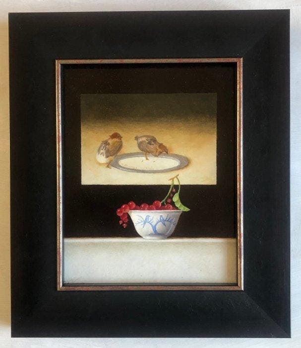Ruud Verkerk - Hommage aan Jan Mankes., Antiek en Kunst, Kunst | Schilderijen | Modern