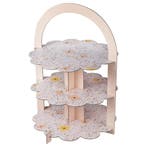 Bloemen Etagere 42cm, Verzenden