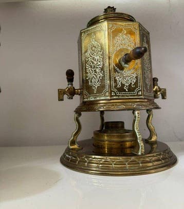Koffiezetapparaat - Messing - Prachtige samovar