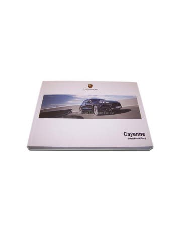 2012 PORSCHE CAYENNE INSTRUCTIEBOEKJE DUITS, Ophalen of Verzenden