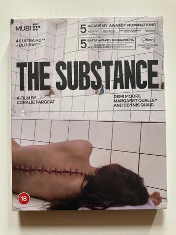 THE SUBSTANCE (IMPORT WITHOUT DUTCH SUBS) (IN SEAL) (4K, CD & DVD