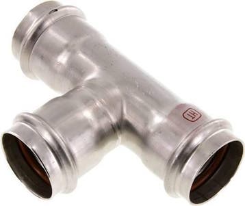 Tee Press Fitting - 42mm Persmof - RVS, Bricolage & Construction, Verzenden