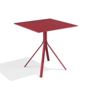 Babel D Melik Vierkante tafel 70x70 cm, Tuin en Terras, Tuintafels, Verzenden, Nieuw